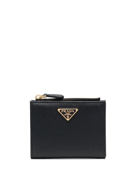 prada saffiano triangle wallet|prada saffiano wallet men's.